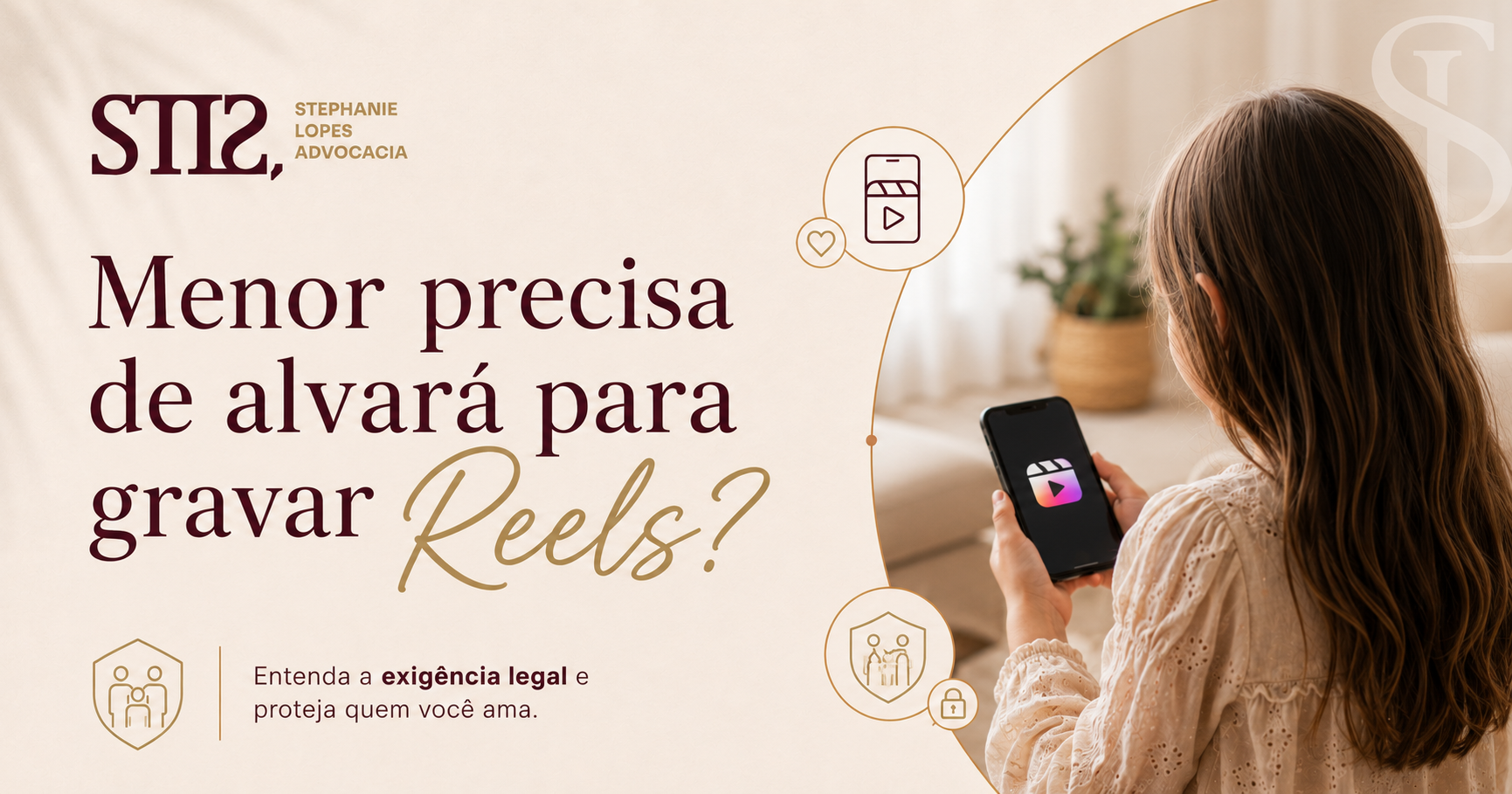 Menor precisa de alvará para gravar Reels?